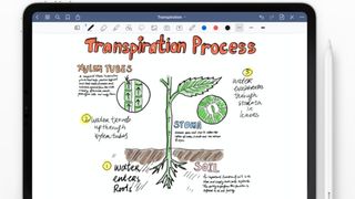 A screengrab of Good Notes, one of the best iPad Pro apps for Apple Pencil