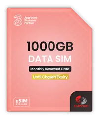 Scancom Three 1000 GB Data SIM
