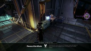 Destiny 2 all Strange Leftovers collected and Pieces of the Whole Triumph completed