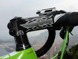 The revised Bontrager Race XXX Lite carbon stem is now approved for both road and mountain bike use.