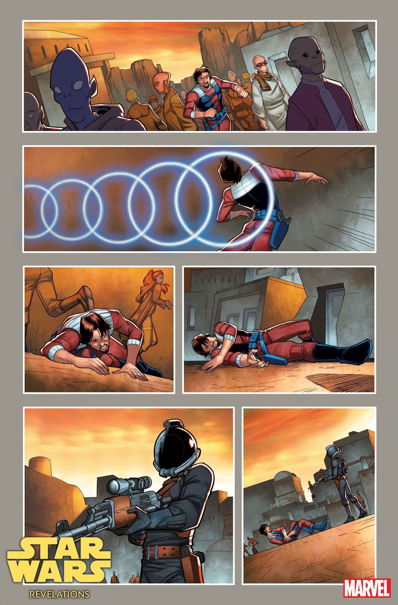 Pages from Star Wars: Revelations #1