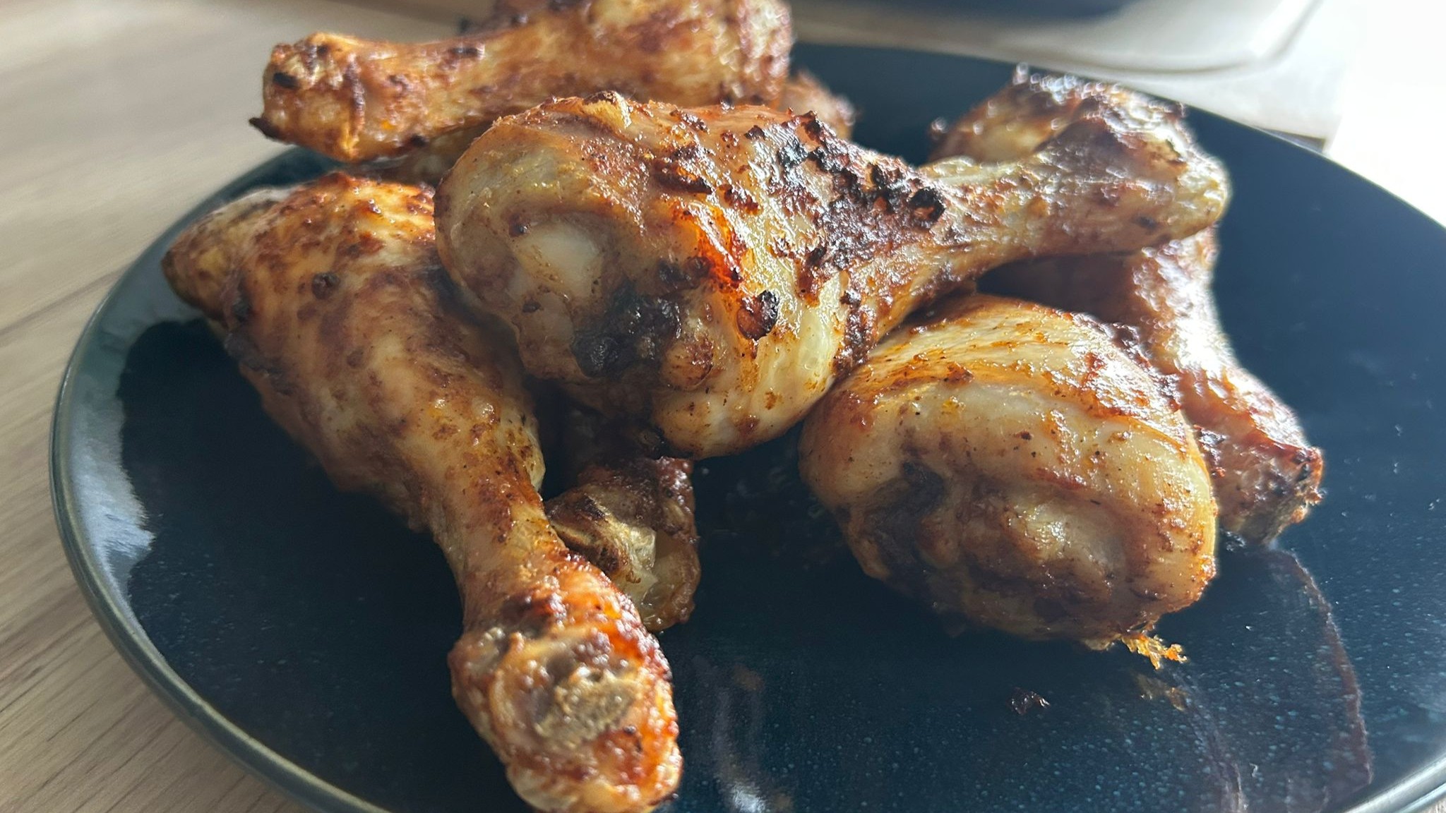 Chicken legs cooked with Philips 1000 Series Dual Basket Air Fryer