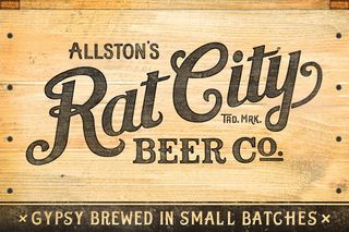 Identity created by Richie Stewart for Rat City boutique brewery