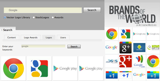 Free vector art: Brands of the world