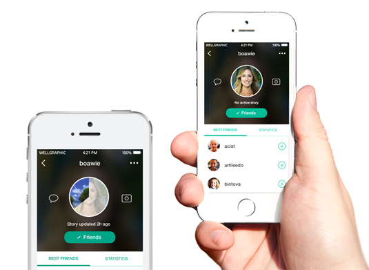 Snapchat redesign