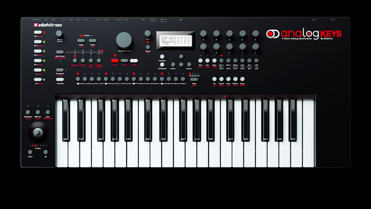 Note the built-in step sequencer.