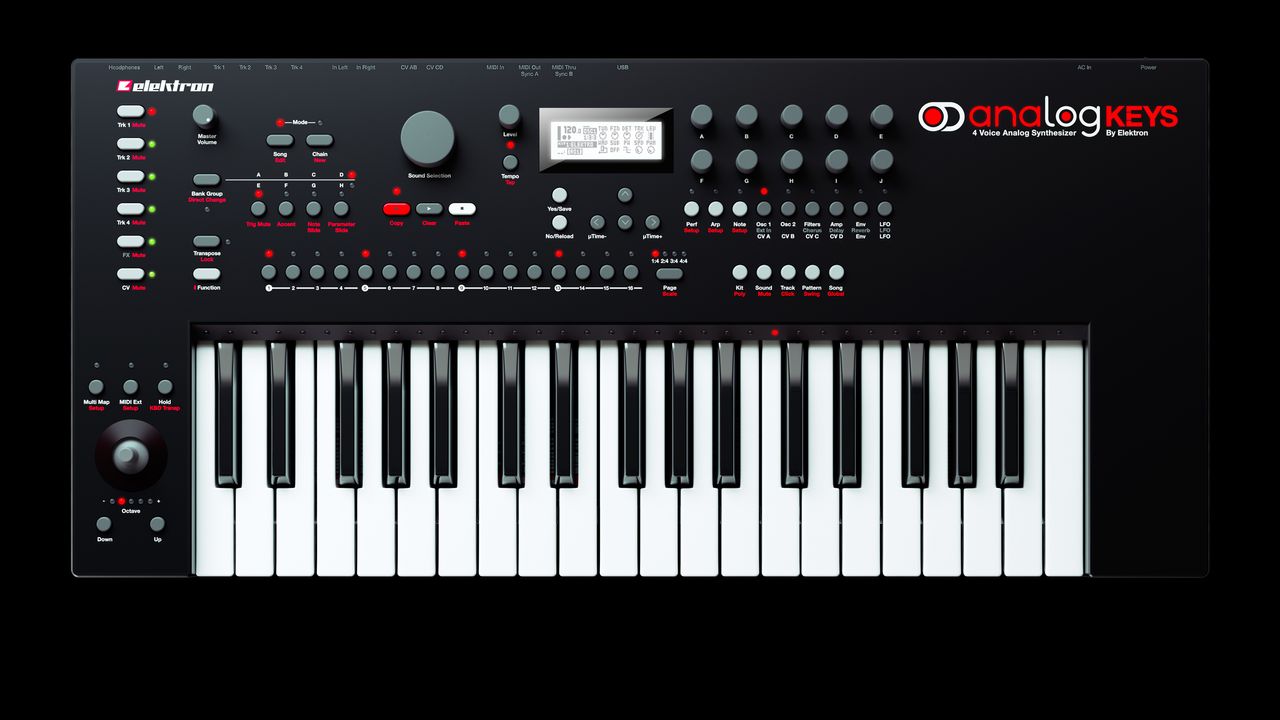 Note the built-in step sequencer.