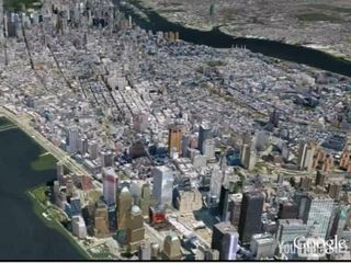 Google Earth's vision of New York City - is the search giant about to make a major acquisition of travel info specialists ITA?