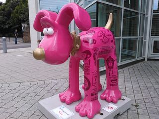 Strange's Gromit sat right outside Aardman HQ