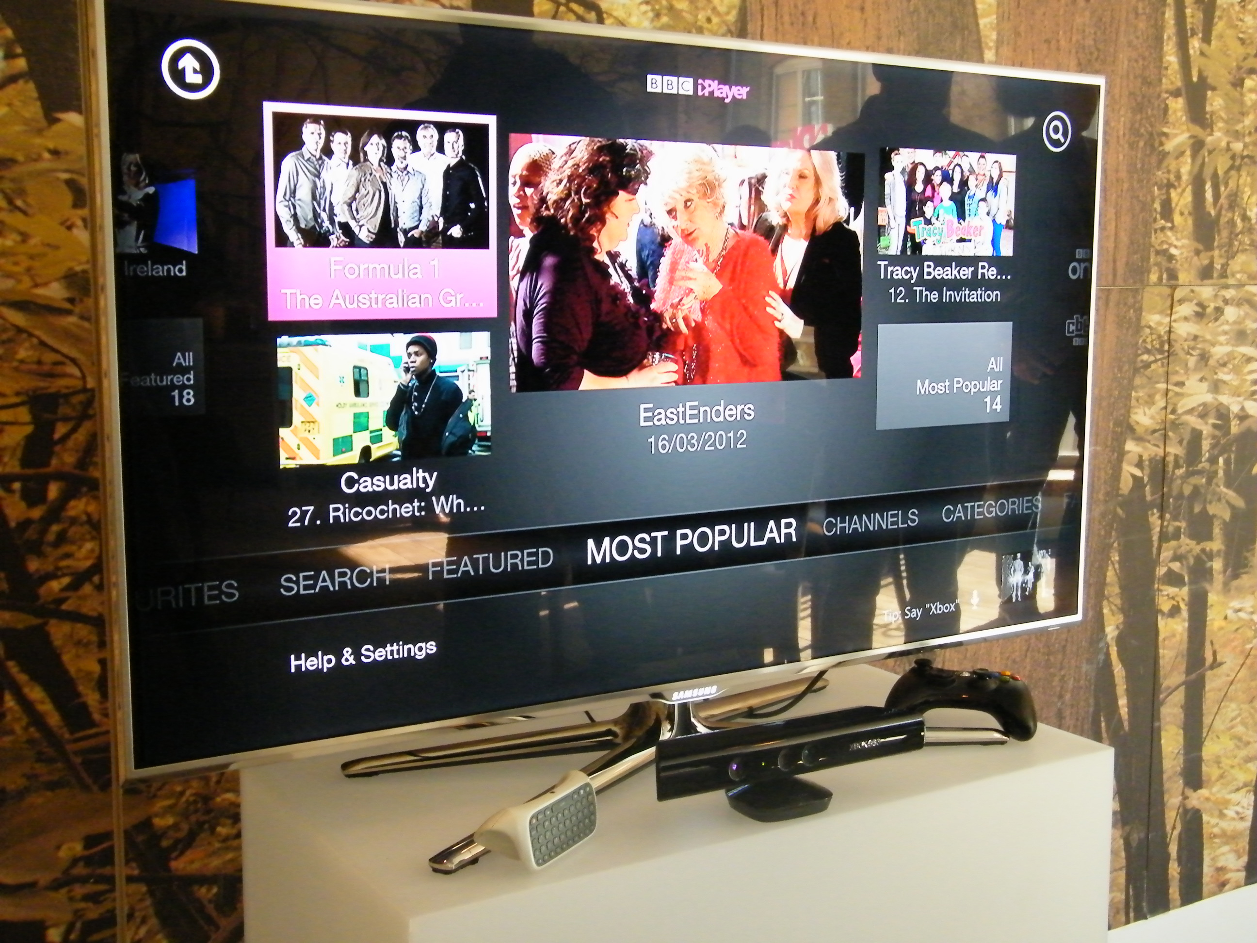 Hands on: iPlayer for Xbox Live