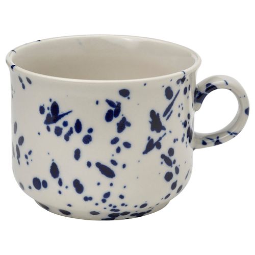 Silversida Mug - Patterned/blue 14 Oz