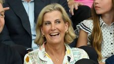 Sophie, Duchess of Edinburgh smiles during the Glasgow 2026 Commonwealth Games at The Glasgow International Arena on August 01, 2026