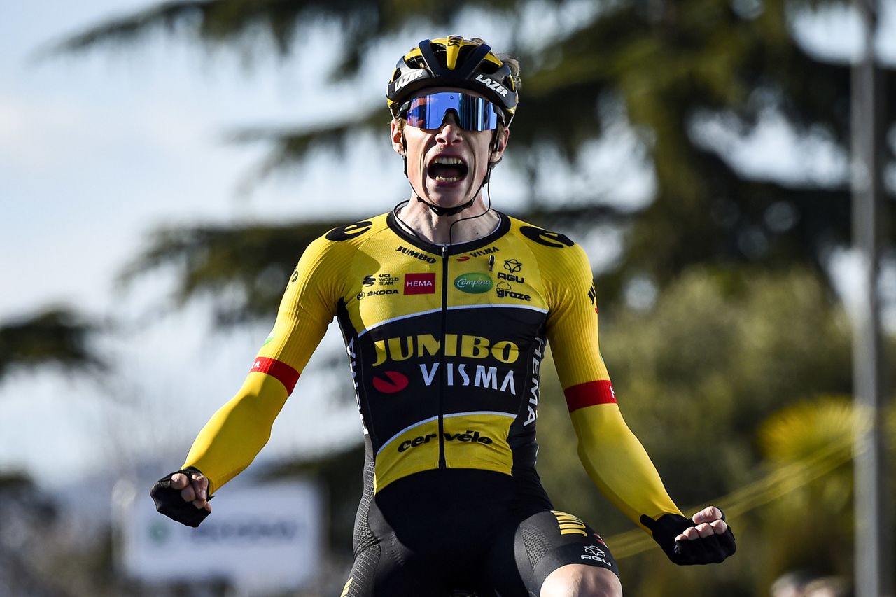 Drome Classic 2022 - 10th Edition - Etoile sur Rhone - Etoile sur Rhone 191,5 km - 27/02/2022 - Jonas Vingegaard (DEN - Team Jumbo - Visma) - photo Tommaso Pelagalli/SprintCyclingAgency&Acirc;&copy;2022