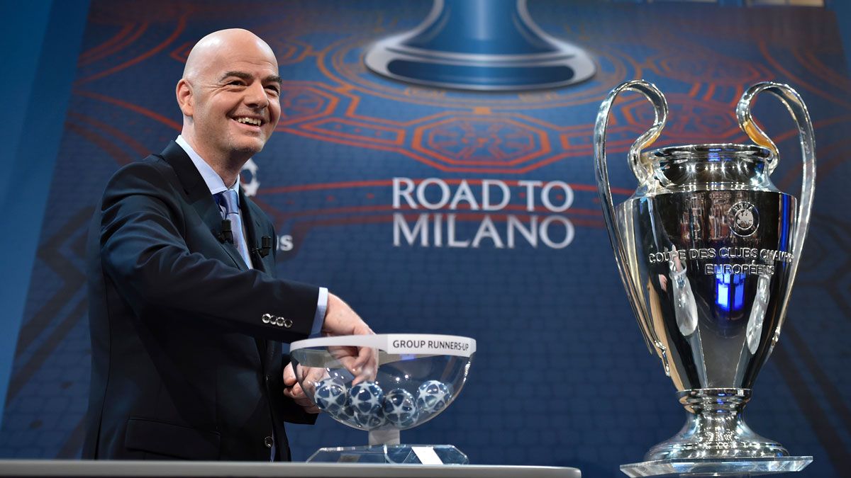 UEFA General Secretary Gianni Infantino 