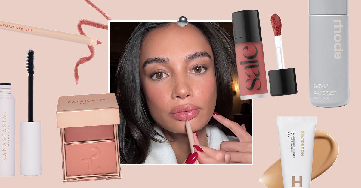 I Finally ID'd the 17 Products Kelsey Merritt Used in Her Frosted Peach Makeup Routine