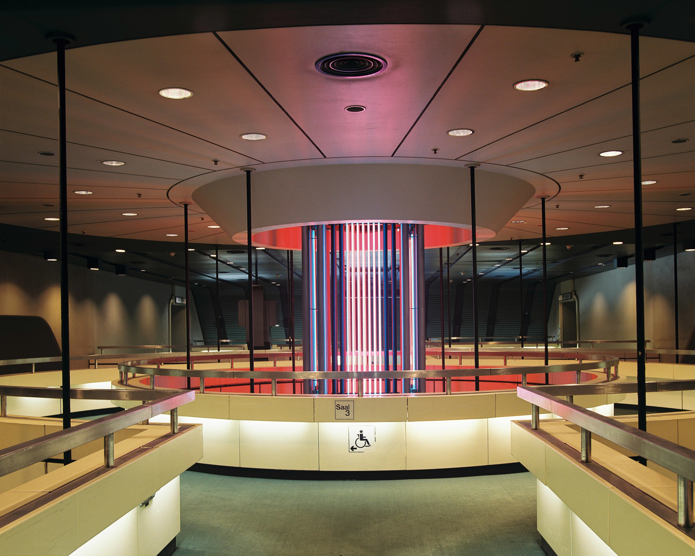 ICC Berlin postmodern interiors in Germany