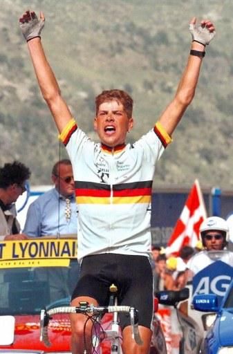 Possibly Jan Ullrich's most memorable win: a stage in the 1997 Tour de France