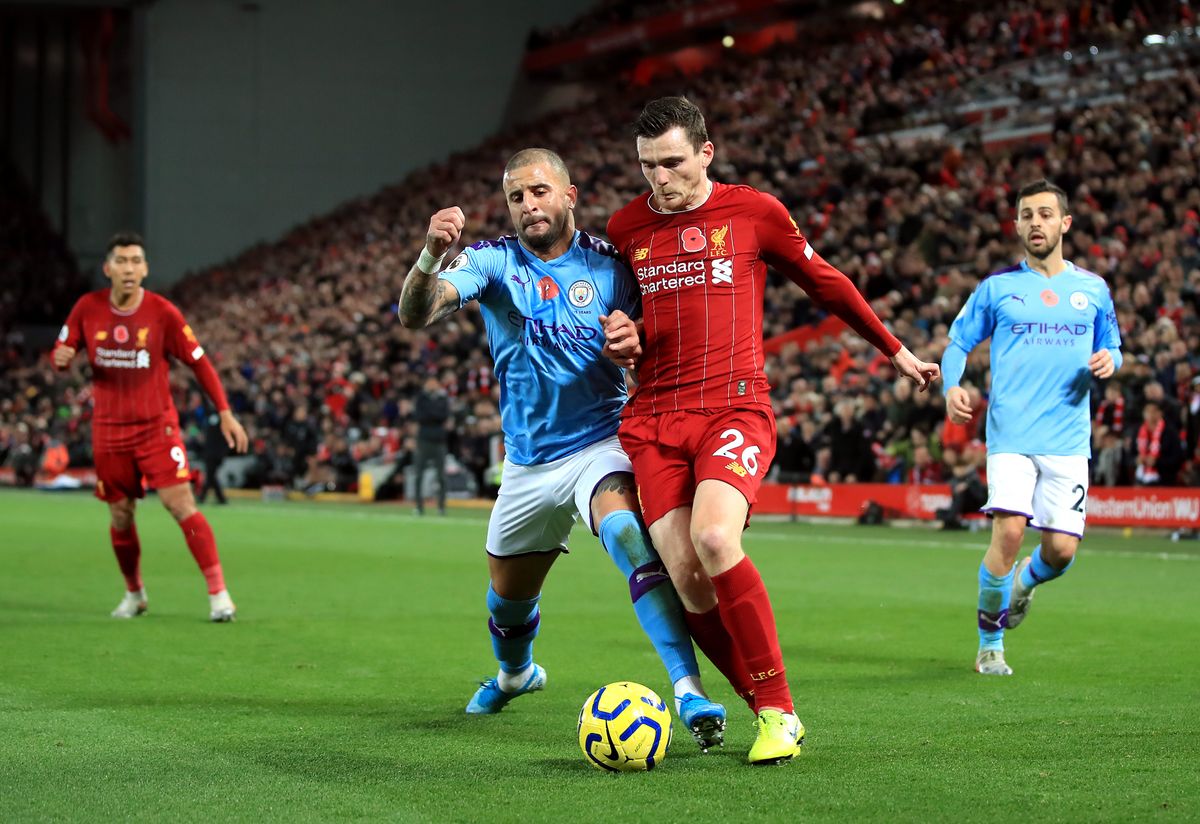 Liverpool v Manchester City – Premier League – Anfield