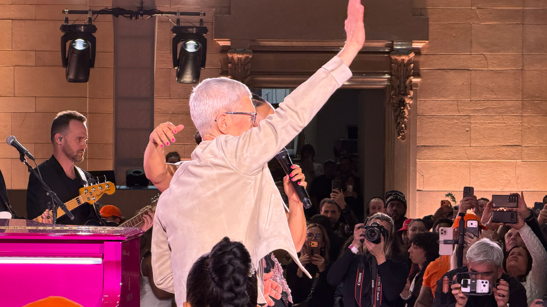 Apple 50th kickoff in Grand Central Station