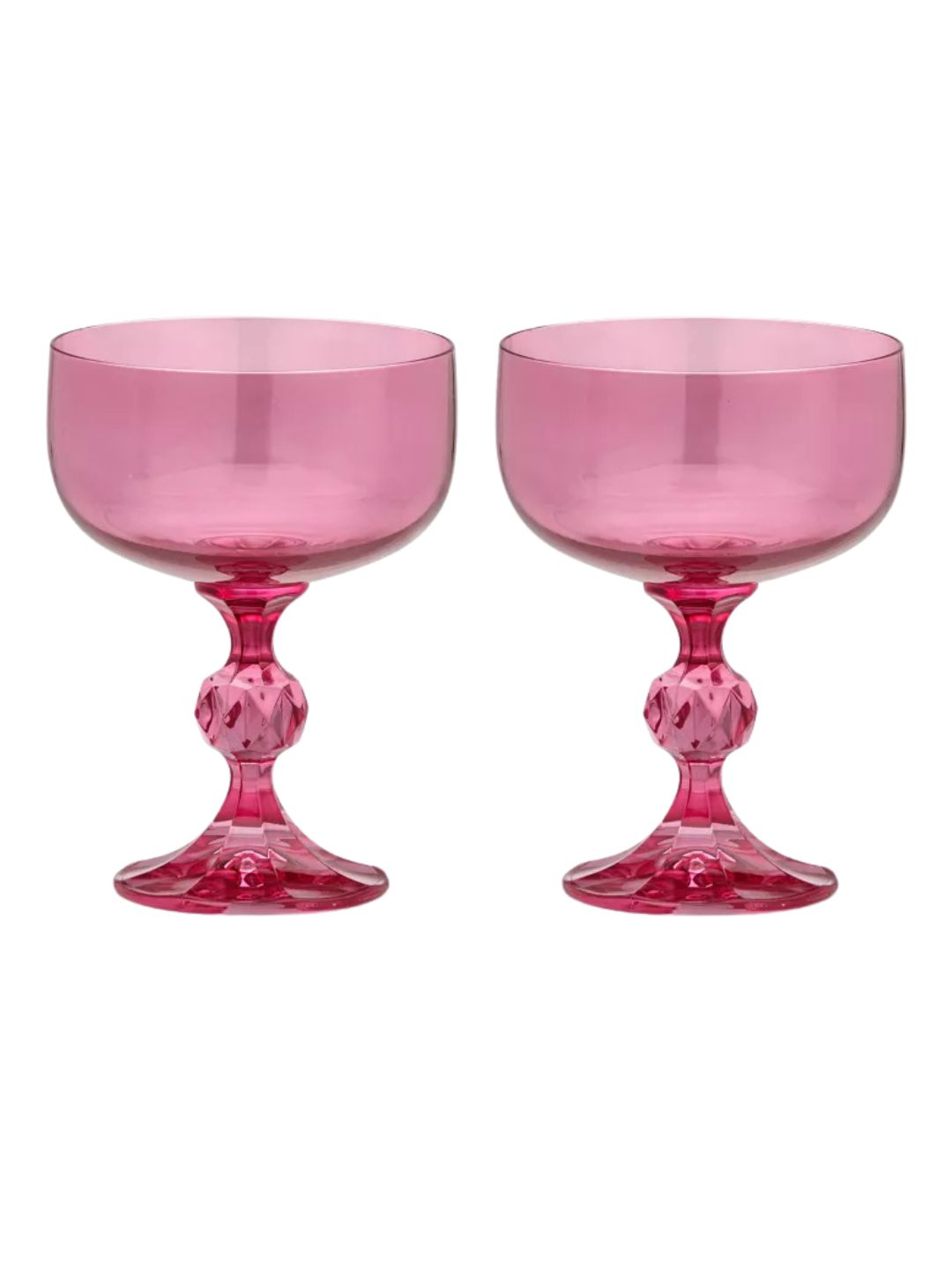 ANNA + NINA, Rose Cocktail Glass, Set of 2