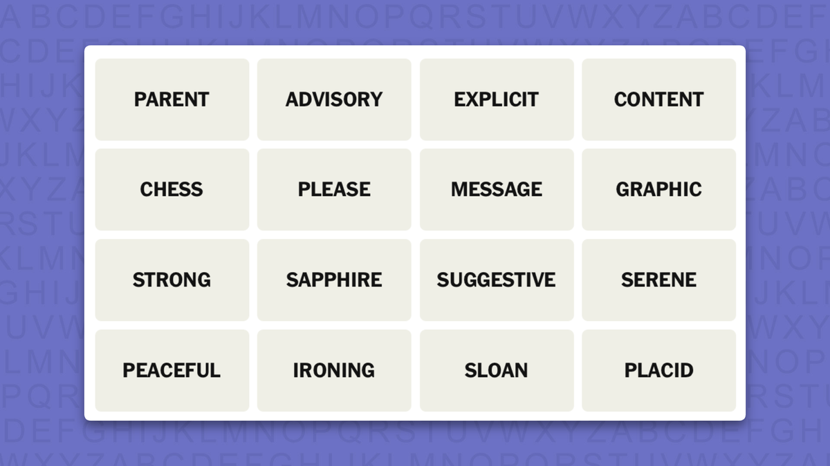 NYT Connections hints for game 1212 on a purple background