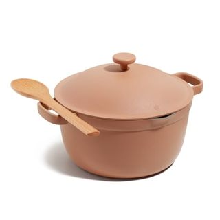 Our Place Perfect Pot - 5.5 Qt. Nonstick Ceramic Sauce Pan With Lid | Versatile Cookware for Stovetop and Oven | Steam, Bake, Braise, Roast | Ptfe and Pfoa-Free | Toxin-Free, Easy to Clean | Spice