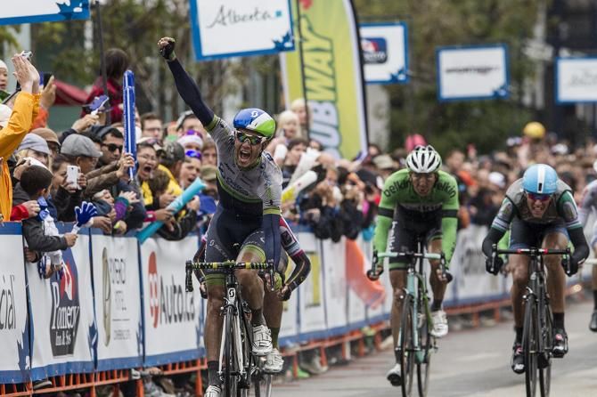 Daryl Impey (Orica-GreenEdge) wins the final stage of the Tour of Alberta to give him the overall victory