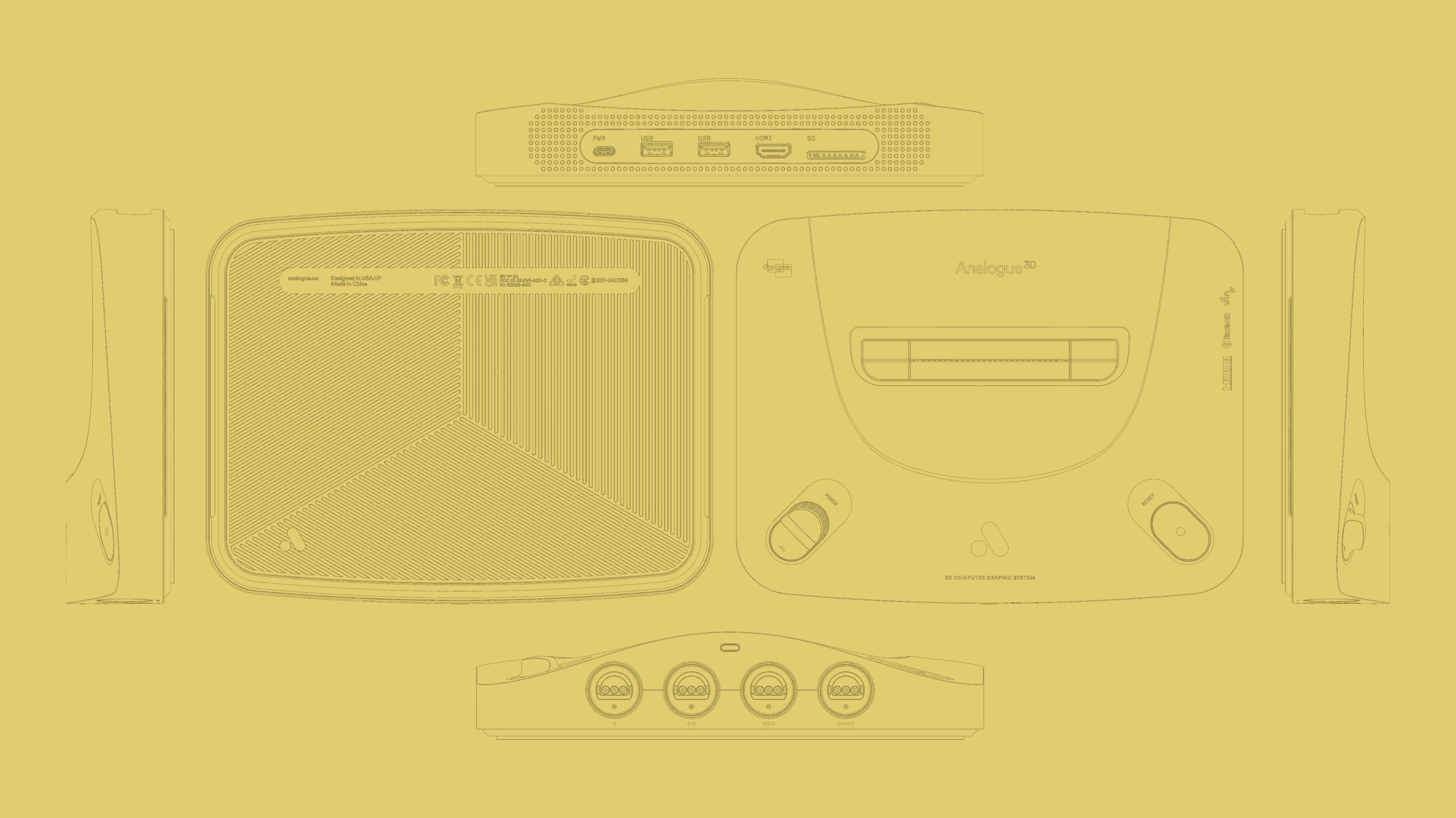 The Analogue 3D console