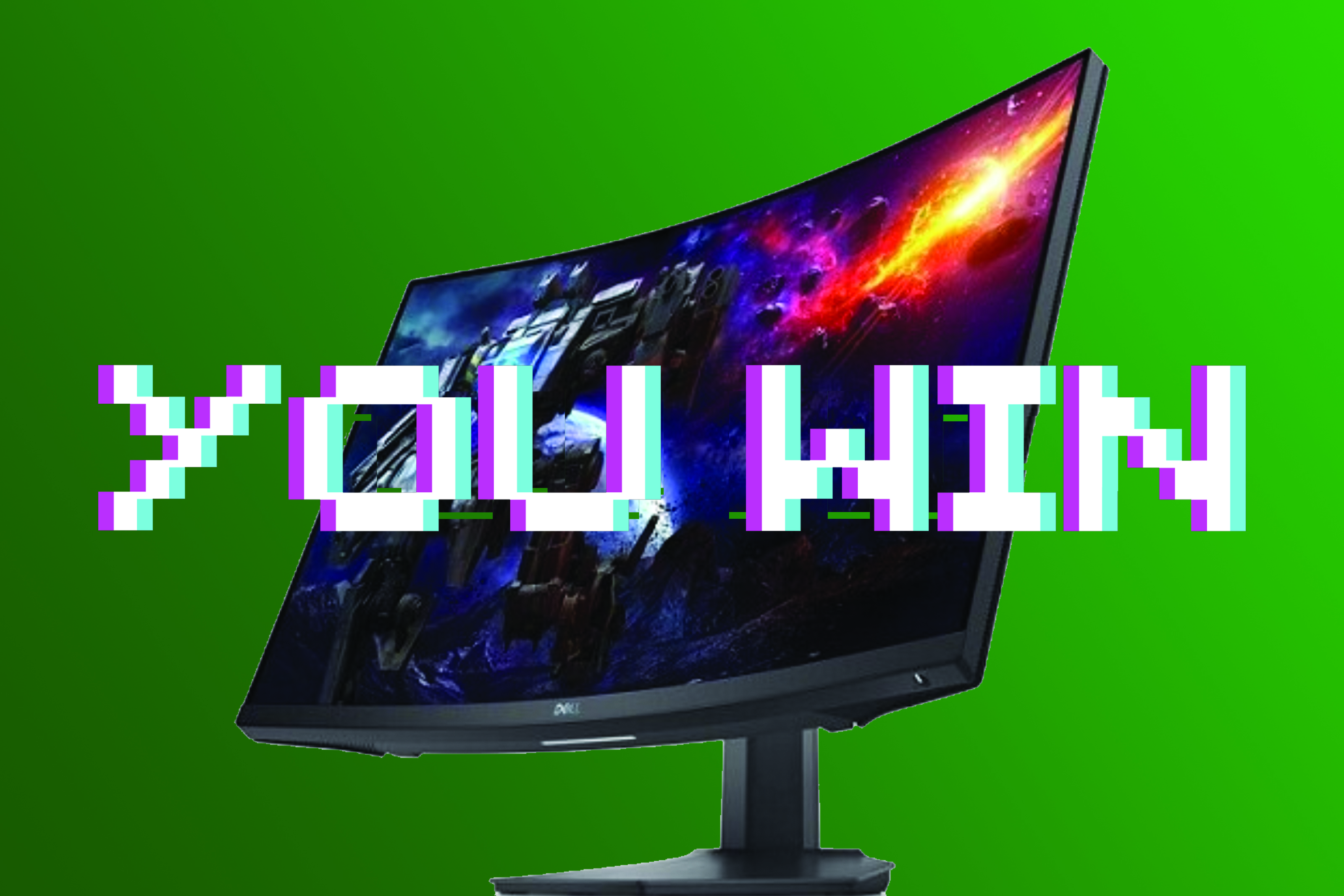 Cheap Gaming Monitor Stock Cover Image