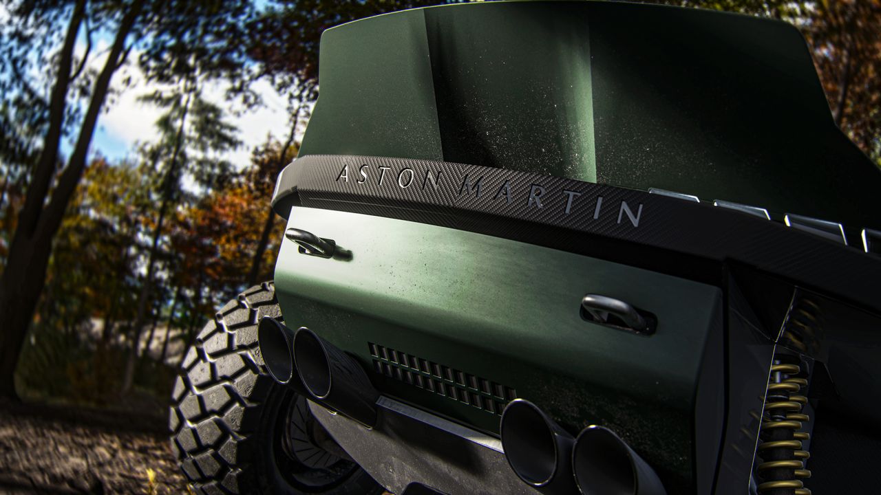 The Aston Martin Dreadnought vehicle as it appears in Call of Duty: Modern Warfare 4.