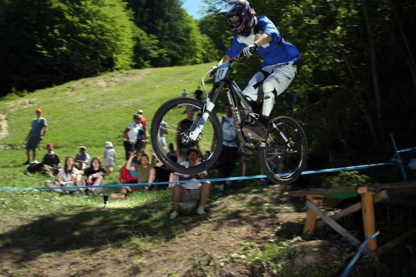 Racing downhill in Kranjska Gora, Slovenia, which will again host European Masters Championships