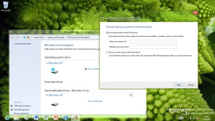 Encrypt only the disk space you're using and BitLocker encrypts disks much faster