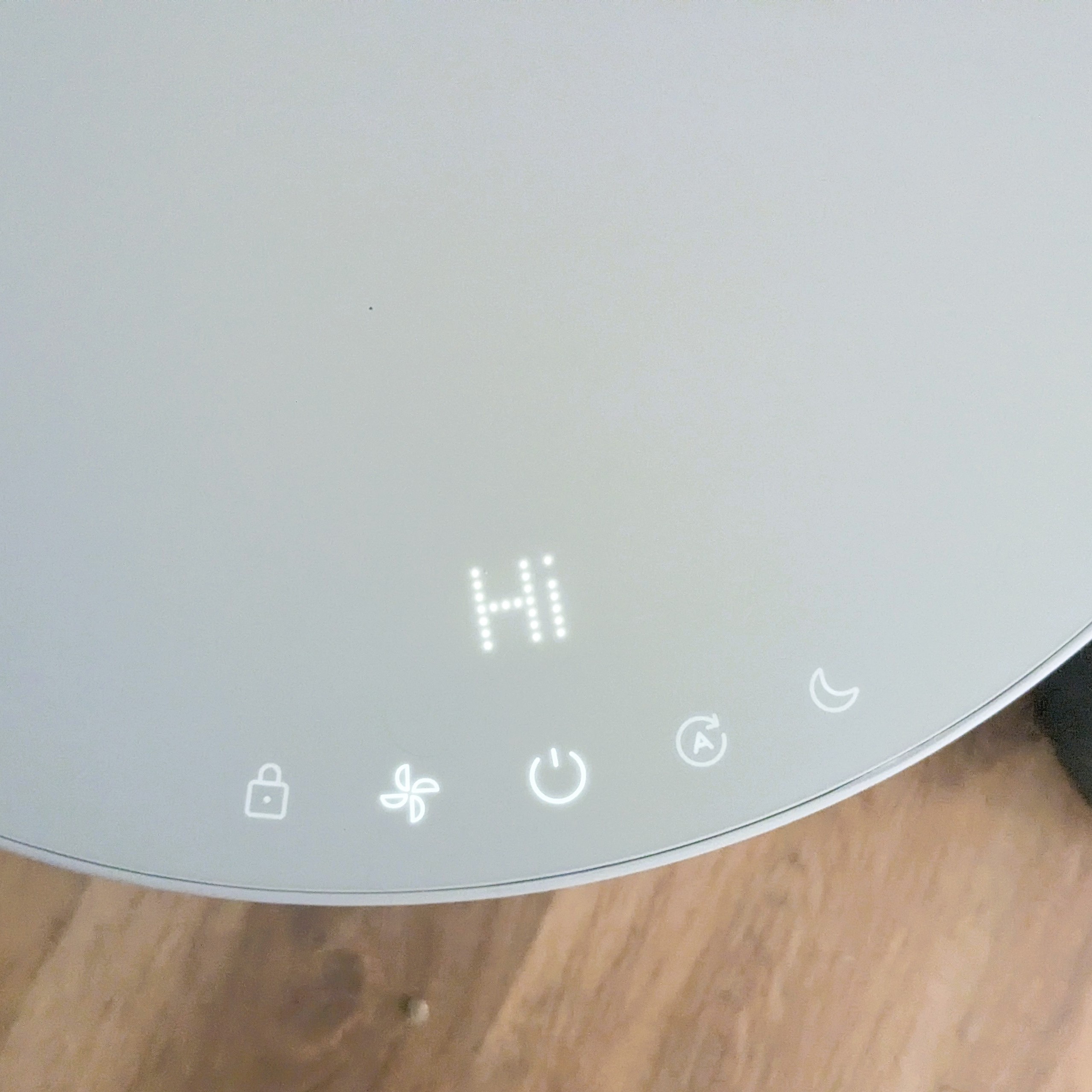 Blueair Blue Signature display