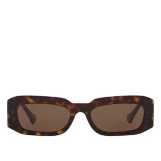 Gucci rectangle-frame acetate sunglasses