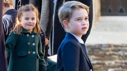 Princess Charlotte and Prince George