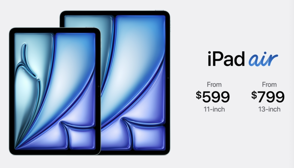 Apple iPad Air M2 pricing