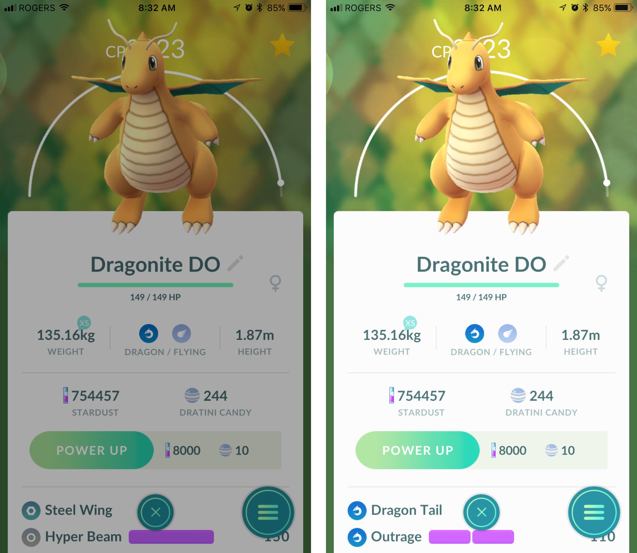 Pokemon Go Dragonite TMs