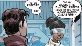 Plus Norman Osborn shows Peter the new Spider-suit he built for him for the first time