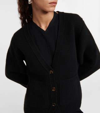 Scarlet Cashmere-Blend Cardigan