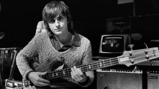 Portrait of guitarist Mike Oldfield at the Park West in Chicago, Illinois, April 21, 1982. (Photo by Paul Natkin/Getty Images)