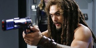 "Atlantis" brought Jason Momoa into the mainstream, otherwise known as Aquaman. Plus that gun.