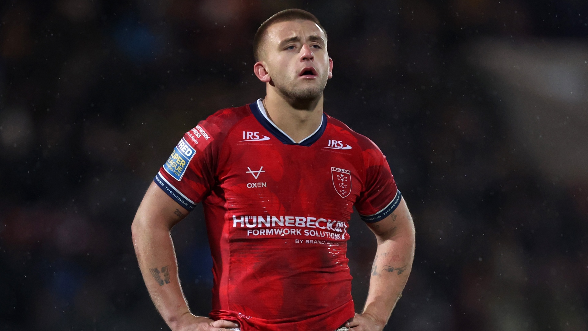 Hull KR's Mikey Lewis in Super League action ahead of the 2026 World Club Challenge