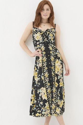 vestido floral de M&S