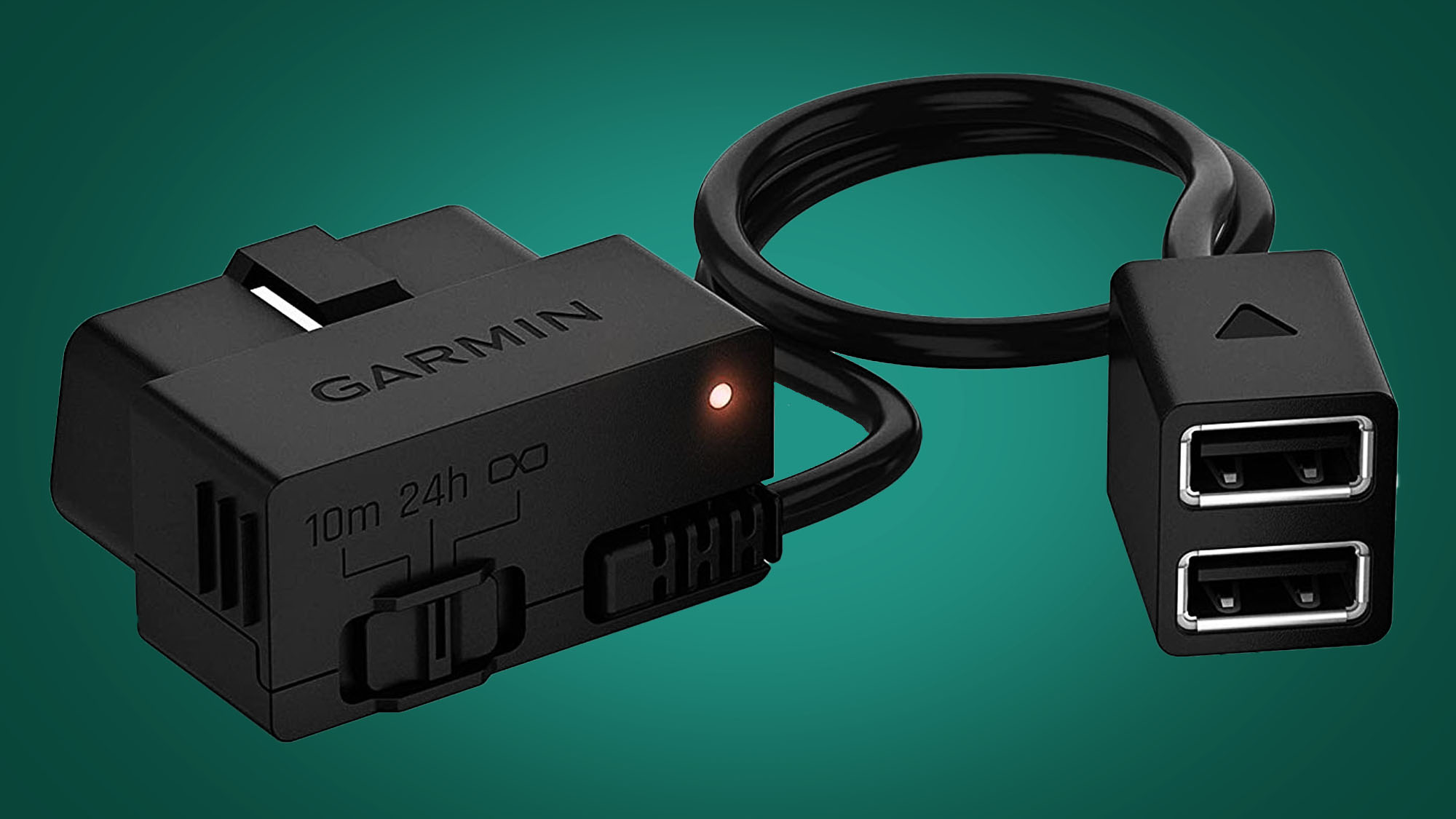 The Garmin Quick Power Adapter for dash cams