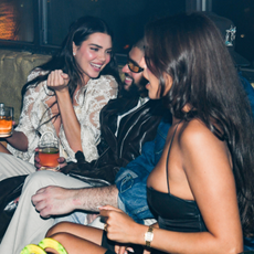 Kendall Jenner, Bad Bunny and guests at the Après Met 2 Met Gala After Party hosted by Carlos Nazario, Emily Ratajkowski, Francesco Risso, Paloma Elsesser, Raul Lopez and Renell Medra on May 6, 2024 in New York, New York