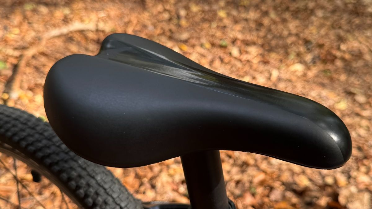 The Prevelo Alpha Two's HEIR Frame Hugger saddle