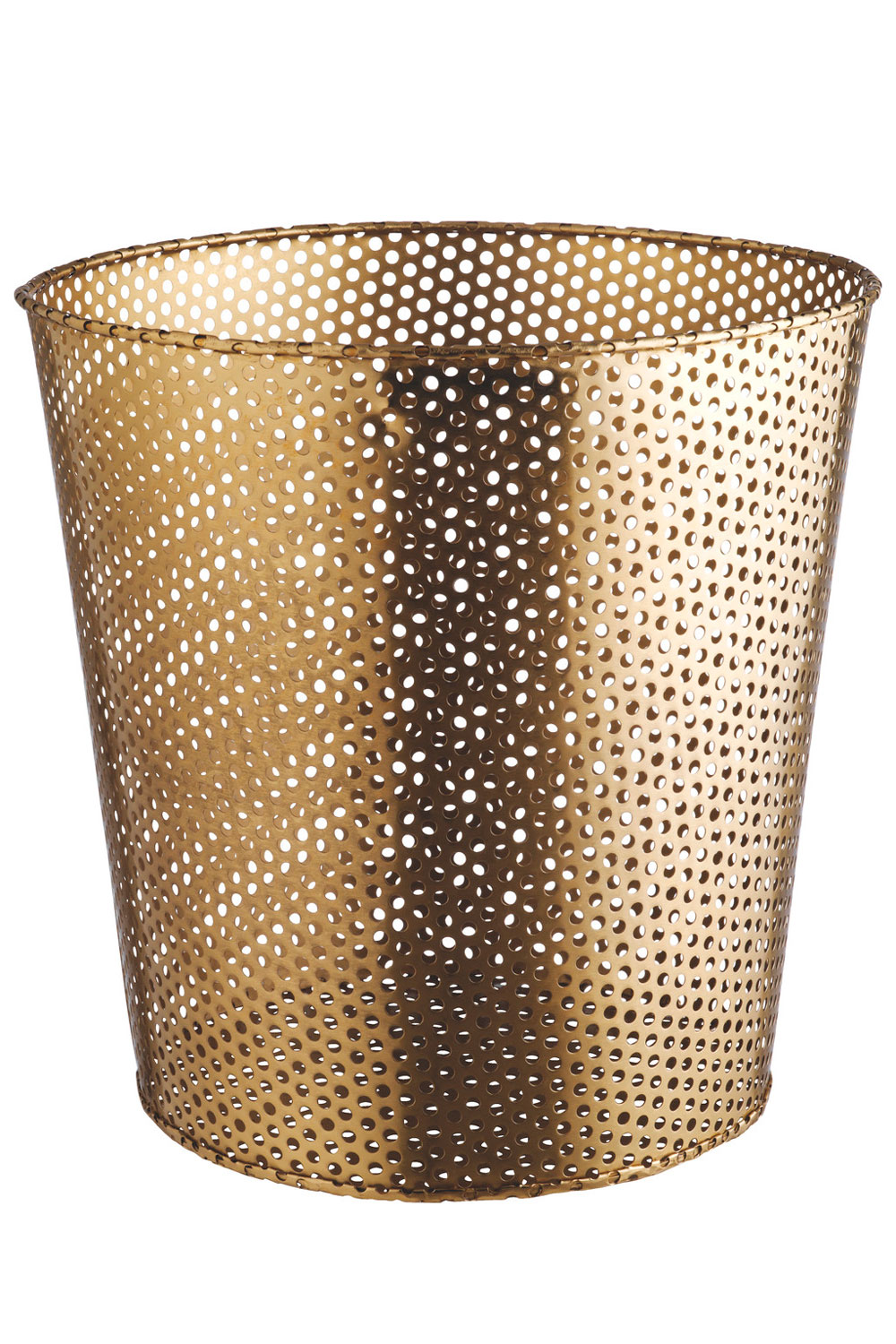 macula gold mesh waste paper bin