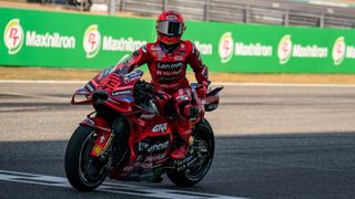 Marc Marquez at the Grand Prix of Thailand in Moto GP