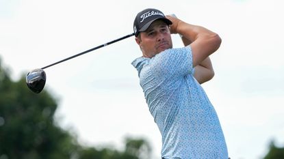 Peter Uihlein hits a drive