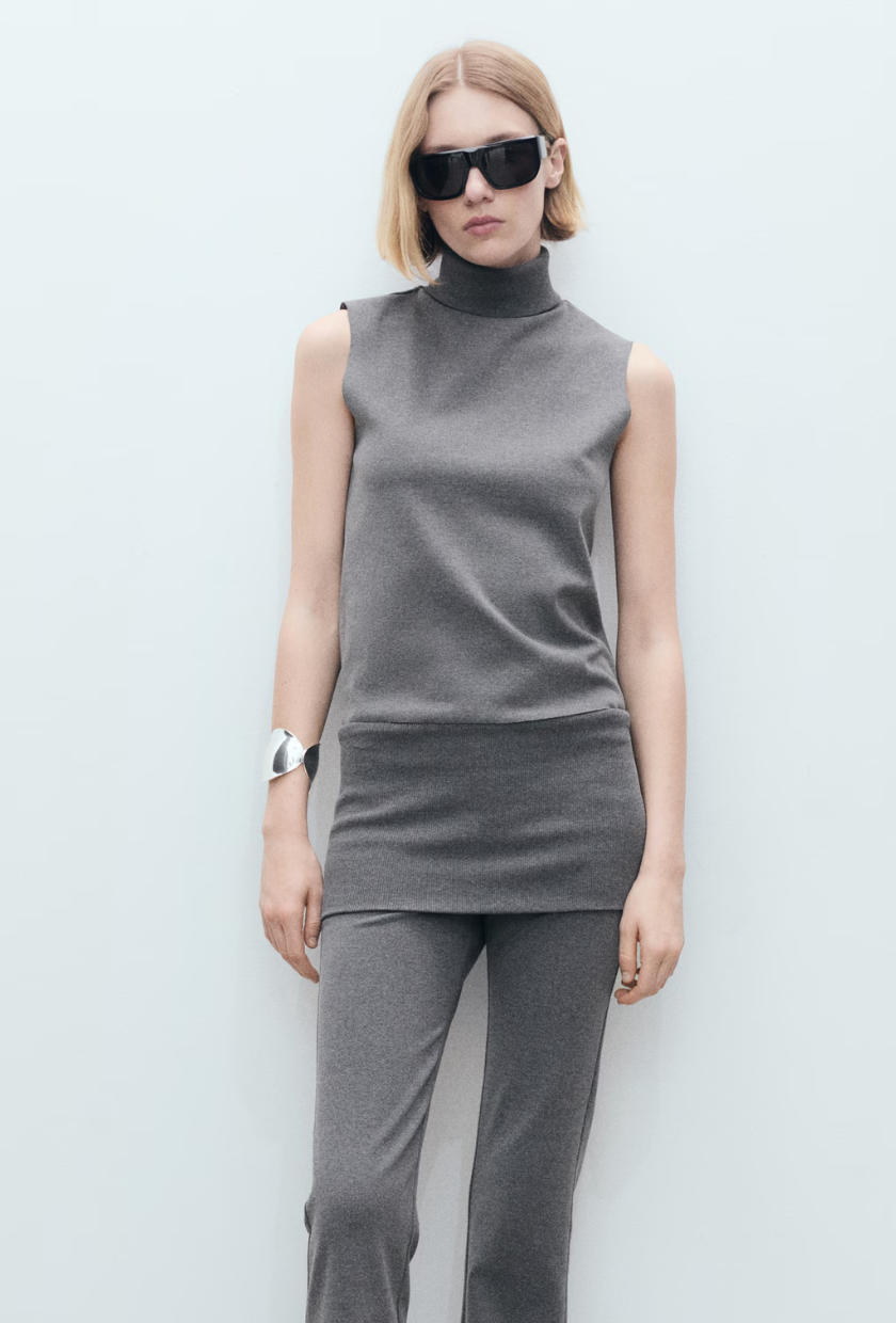 An image of a Mango turtleneck.